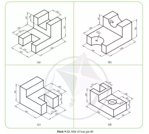 Giải Công nghệ 10 Bài 9: Hình chiếu vuông góc - Cánh diều (ảnh 4)