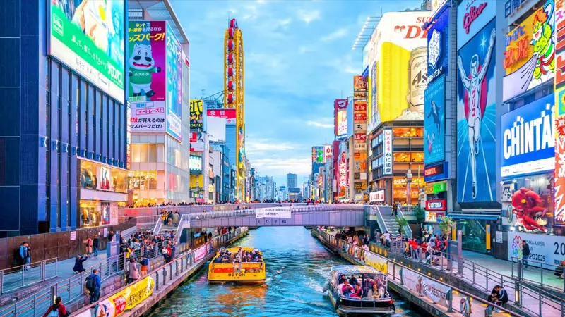 Osaka được đánh giá là có người dân hiếu khách và thân thiện nhất ở Nhật Bản