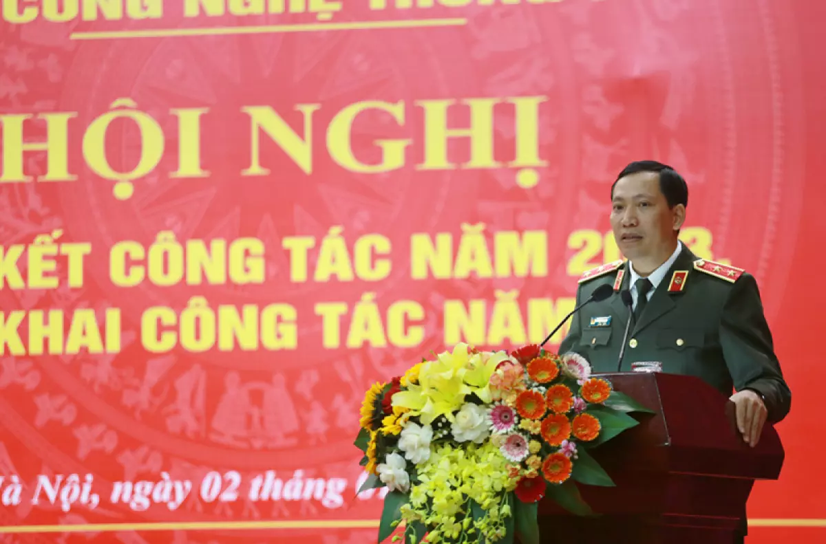 Thứ trưởng Lê Văn Tuyến yêu cầu Cục CNTT chủ động nắm bắt, phân tích, dự báo tình hình ứng dụng, phát triển CNTT trong CAND.