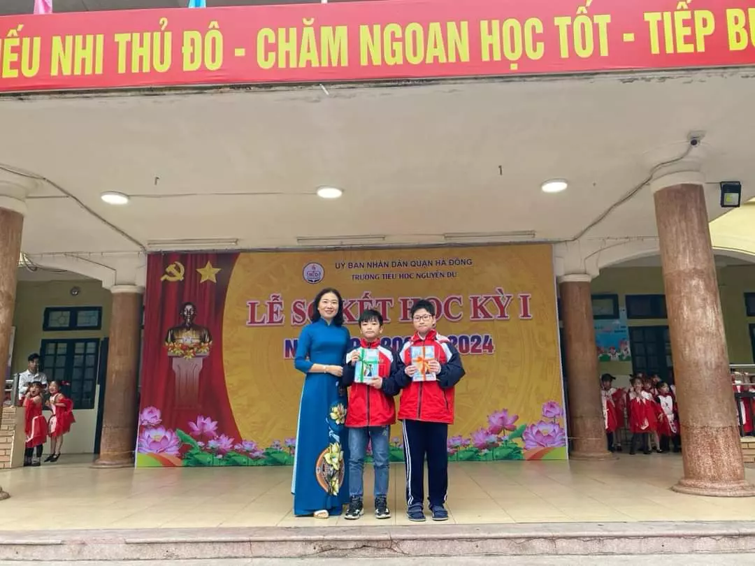 Thông tin địa chỉ liên hệ Trường Tiểu học Nguyễn Du, Hà Đông