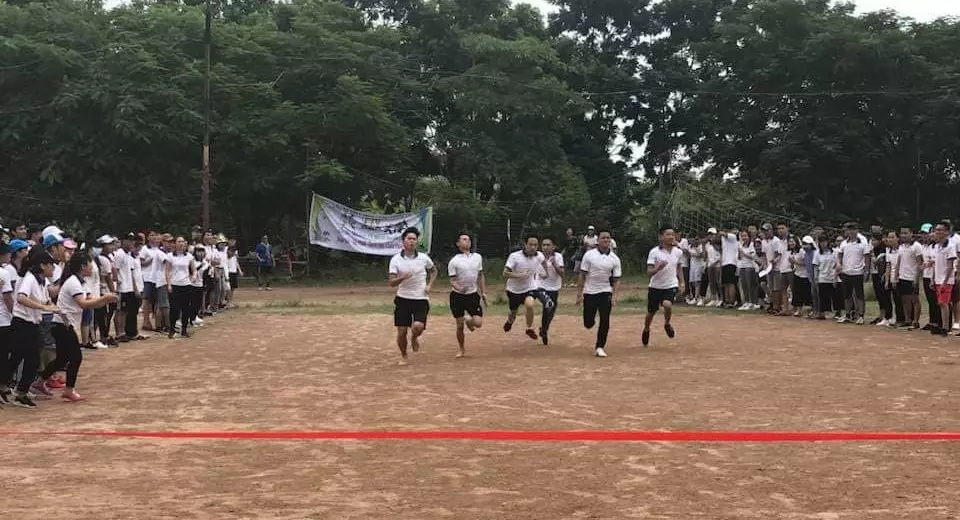 Cuộc thi chạy ngắn dành cho học viên tại Thanh Giang